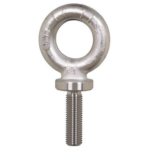 Hijsoog van roestvrij staal, Veilig hefvermogen: 100 kg, Inwendige hoogte: 25 mm, Inwendige breedte: 20 mm