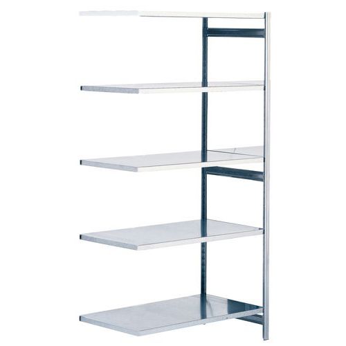 Rayonnage galva Multi-Fix - Échelle ouverte - Manorga