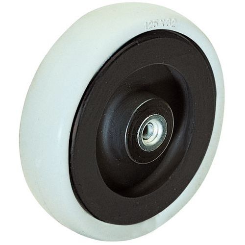 Roue - Charge 40 à 110 kg - Moyeu lisse