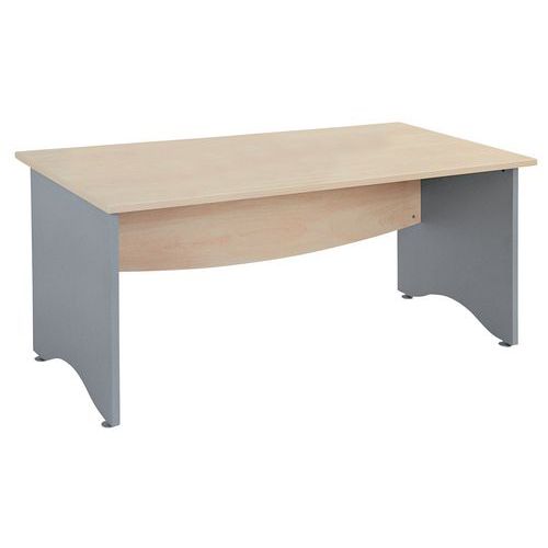 Bureau droit Galaxy - Érable Bureau droit Galaxy - Érable