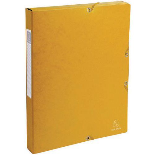 Boite Classement dos 25 Exabox carte lustrée A4