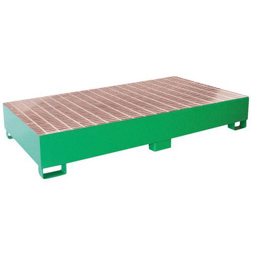 Bac de rétention en acier - 880 L - Sameto Technifil Bac de rétention en acier - 880 L - Sameto Technifil