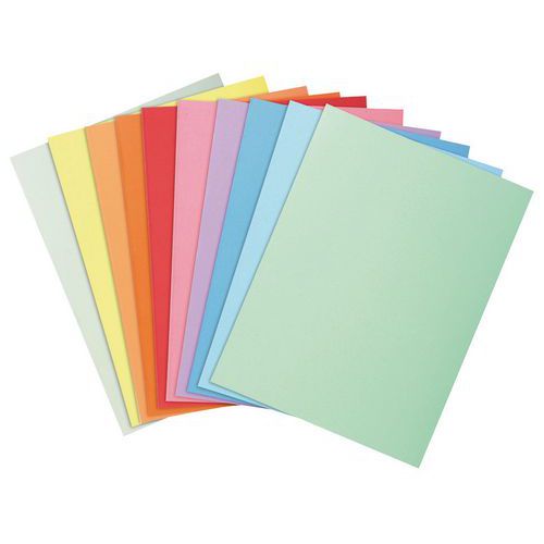 Chemise pastel Super 180 - Carte 160 g - Format 24x32 cm - Paquet de 100 - Exacompta
