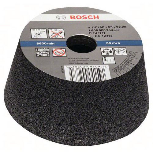 Schuurkom Conisch steen/beton - Bosch