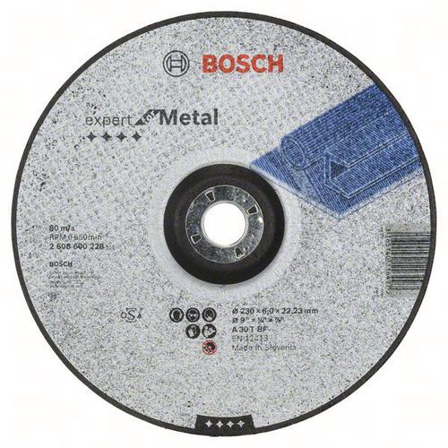 Afbraamschijf gebogen Expert for Metal A 30 T - Bosch