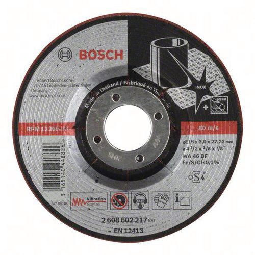 Afbraamschijf Semiflexibel WA 46, 115 x 3 mm - Bosch