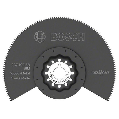 Segmentzaagblad ACZ 100 BB starlock BIM Wood and Metal 100mm - Bosch