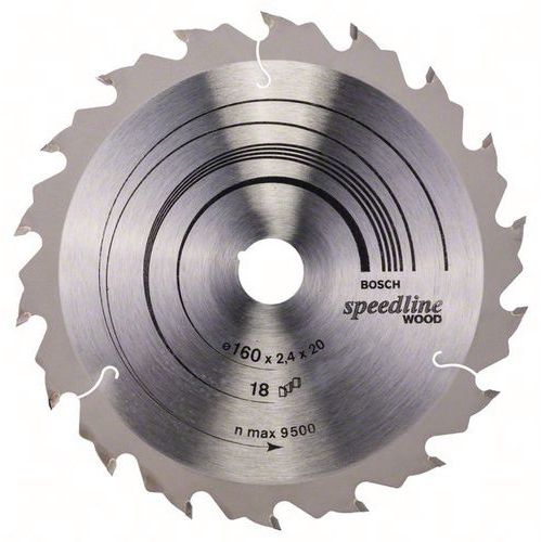 Cirkelzaagblad Speedline Wood - Bosch