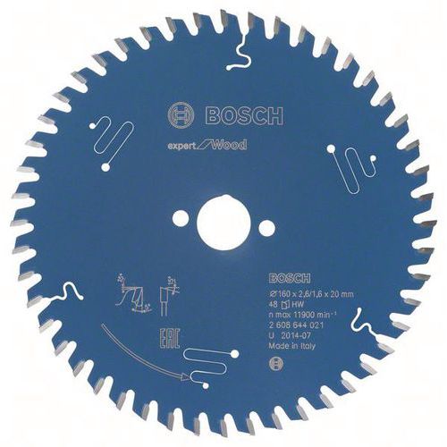 Cirkelzaagblad Top Precision Wood - Bosch