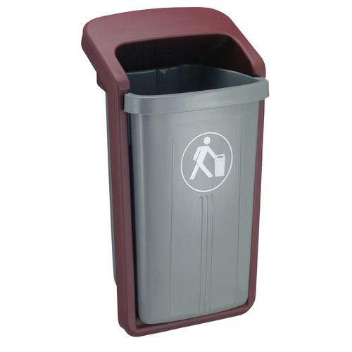 Kunststof buitenafvalbak 50 ltr - Vepabins Kunststof buitenafvalbak 50 ltr - Vepabins