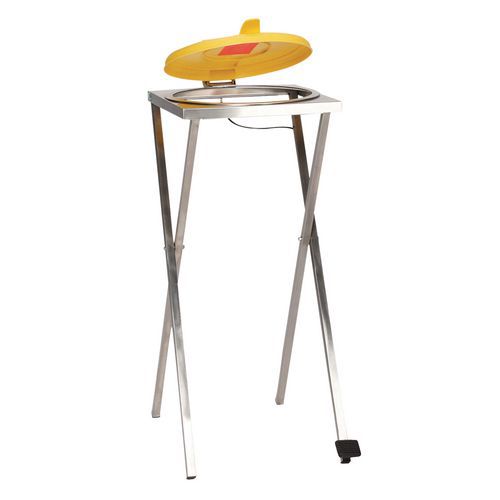 Vaste afvalzakhouder 120 l met scheiding en pedaal Vaste afvalzakhouder 120 l met scheiding en pedaal