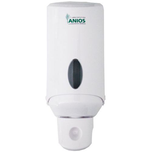 Muurdispenser voor hydroalcoholische gel en zeep - 1 l - Anios Muurdispenser voor hydroalcoholische gel en zeep - 1 l - Anios