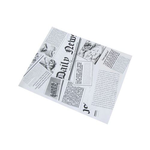 Kraftpapier vetvij voor hamburger, friet of snacks - Matfer