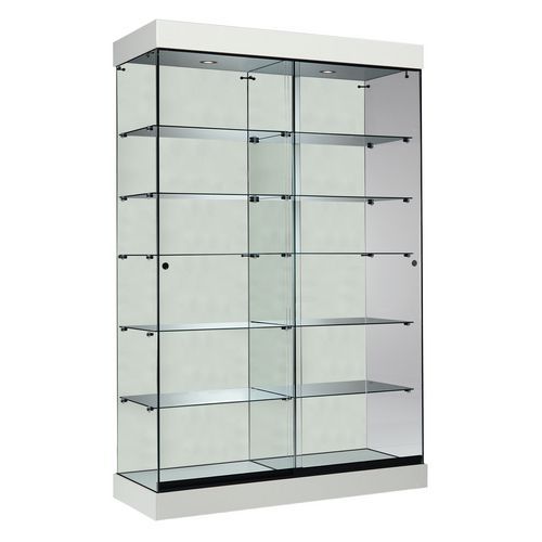 Vitrine ASF avec éclairage LED - Blanc