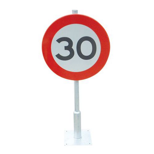 Panneau de signalisation - A1 - Vitesse limitée à 30 km/h