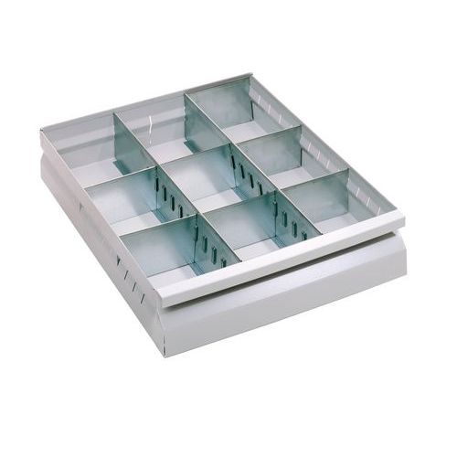 Séparation pour armoire à tiroirs pour outils H90 et H180 - Hauteur de tiroir maximale : 20 cm