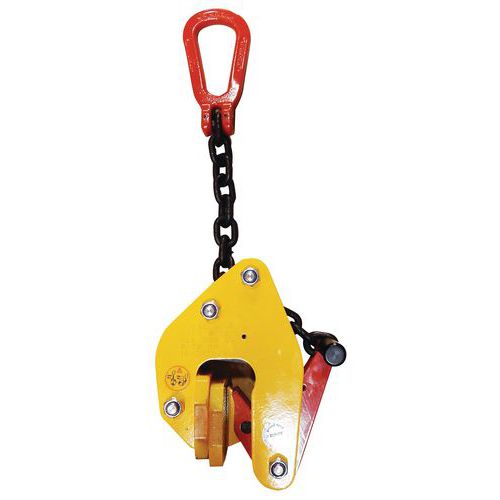 Pince automatique - Force 500 à 1 500 kg - Avec bec anti-rayures