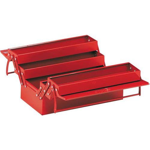 Boîte à outils métallique 5 cases _ SAM-593-SBV