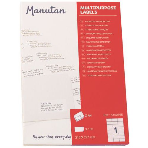 Multifunctionele etiketten - Manutan
