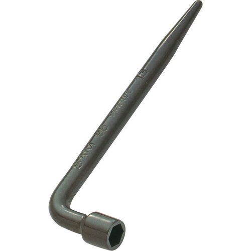 Pijpsleutel monteur in mm, Lengte: 220 mm, Type nr.: 85-17, Max. spancapaciteit: 17 mm, Breedte kop: 7 mm