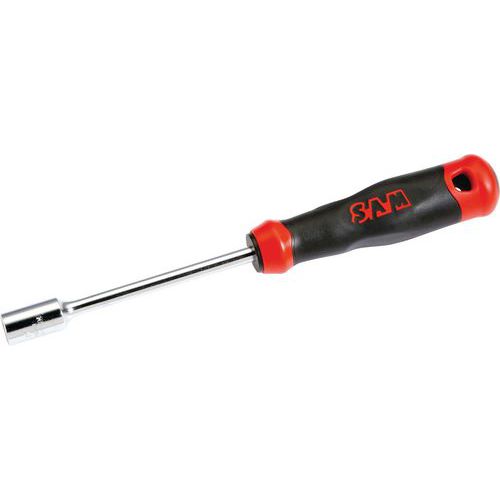 Dopsleutels met handvat S1, Totale lengte: 255 mm, Aantal sleutels: 1, Type de clé à douille: Aangepast