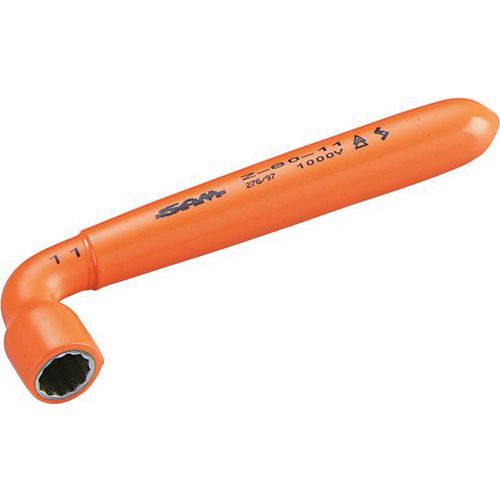 Pijpsleutel geïsoleerd 1000V met hefboomarm, Lengte: 172 mm, Type nr.: Z-80-16, Aantal kanten: 12