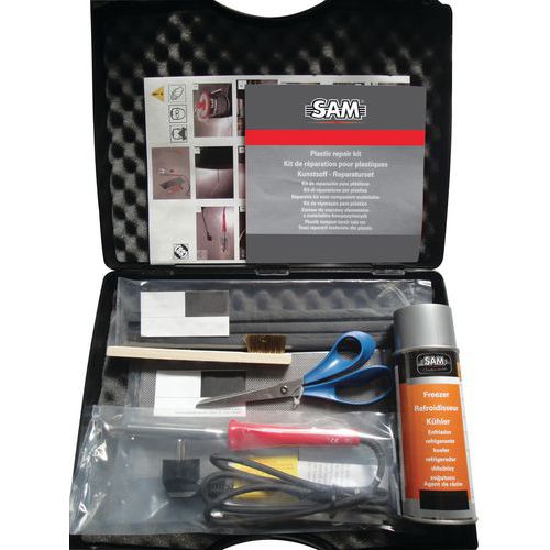 Reparatie kit voor kunststof auto onderdelen - SAM Outillage