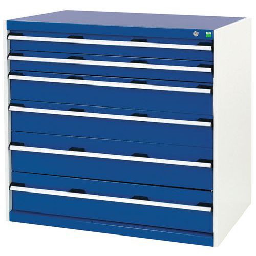 Ladekast met 6 lades Cubio - Bott