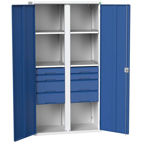 Armoire EPI et d'entretien Verso 2000x1050mm à tiroirs - Bott