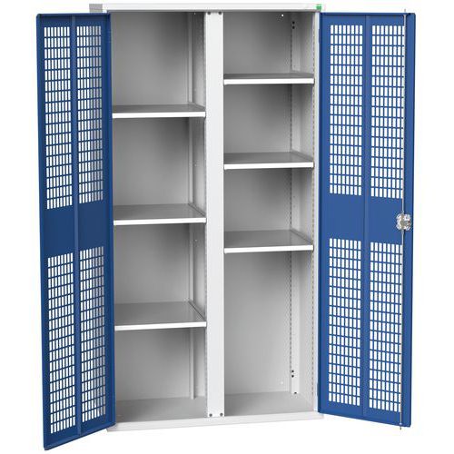 Kast Verso EPI met geventileerde deuren 1050x550x2000mm - Bott