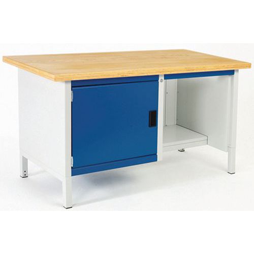 Etabli en linoléum Cubio - 1 porte - L1500mm - Bott