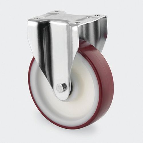 Roulette polyamide fixe - F:600 à 1200 Kgs - Série 3640 - TENTE