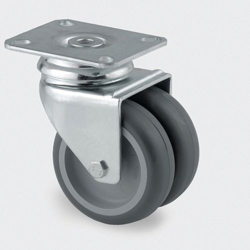 Roulette polypropylène pivotante - F:140 à 200 Kgs - S. 2970 - TENTE