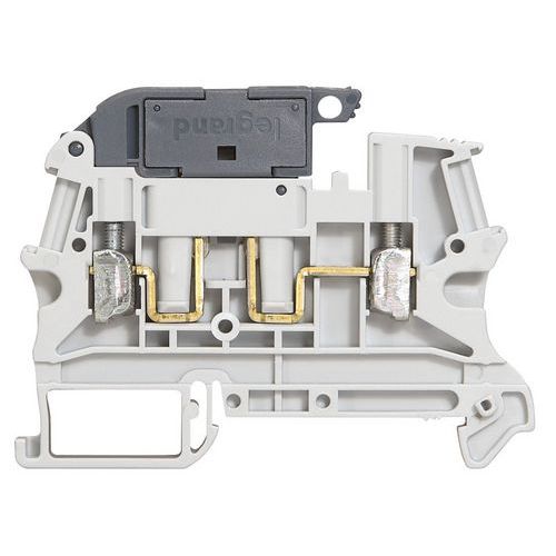 Verdeeldoos met schroefverbinding voor zekeringspatroon
