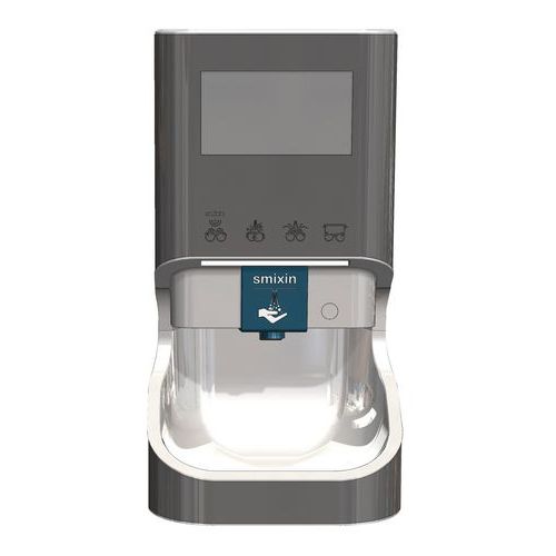 Handenwasstation Smixin met touchscreen - automatische papierafgifte Handenwasstation Smixin met touchscreen - automatische papierafgifte