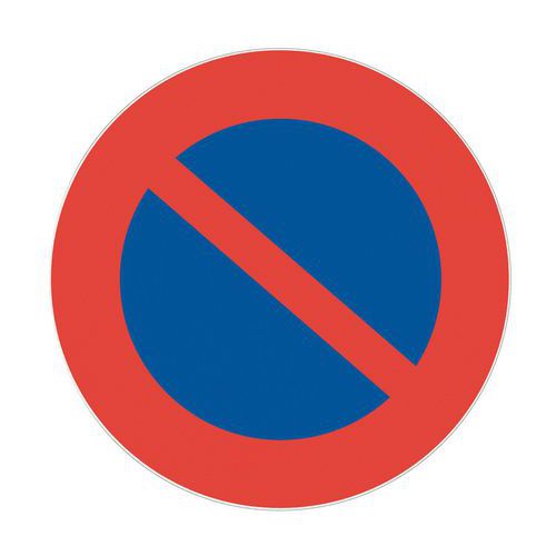 Verbodsbord 'Verboden te parkeren' - Hard
