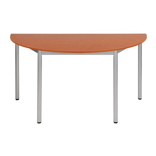 Table de réunion modulaire Confort - Demi-cercle