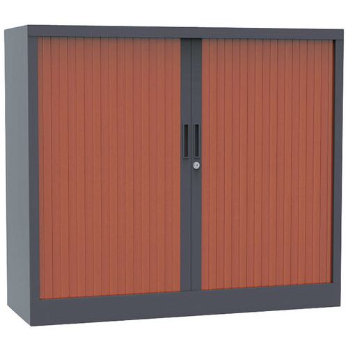 Roldeurkast Premium tweekleurig - Hoogte 100 cm Roldeurkast Premium tweekleurig - Hoogte 100 cm