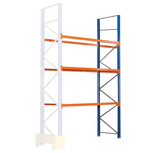 Rack à palettes Easy-Rack RAL 5010 - Finition époxy - Manorga