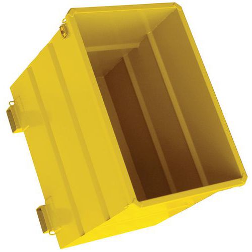 Benne pour chariot à tête rotative - Sur socle - 500 à 2000 L