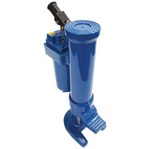 Hydraulische krik, Max. belasting: 10 t, Hefbereik: 230 mm, Min. poothoogte: 30 mm, Totale lengte: 300 mm