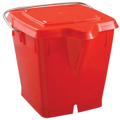 Seau carré de couleur – 8 à 15L - Gilac