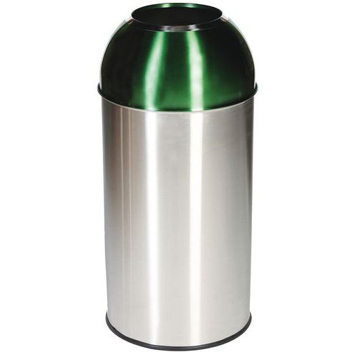 Afvalbak Open Dôme 40 l - Manutan.