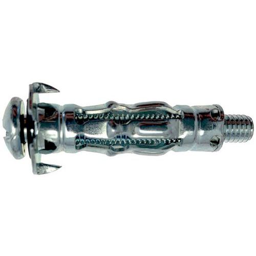 Plaatplug HM met metrische schroeven voor holle lichamen, Plug lengte: 46 mm, Ø: 4 mm, Materiaal: Staal