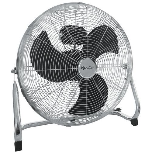 Circulatieventilator, chroom, tafelmodel - Manutan Expert