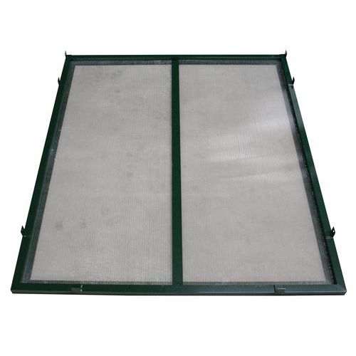 Zijwand luifel voor multifunctioneel afdak - Boogvormig dak