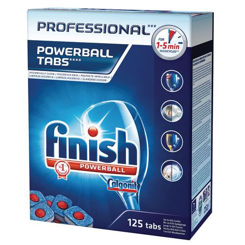 Wastabletten Powerball Finish Professional - Doos van 125