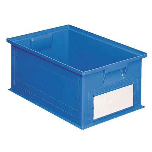 Bac gerbable - Bleu - Longueur 200 à 630 mm - 3,6 à 85 L