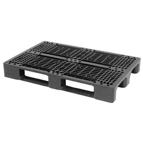 Middelzware Smart-europallet - Op sleden - Gerecycled PEhD