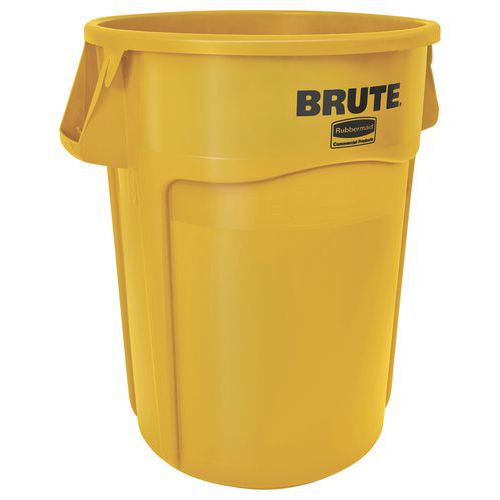 Conteneur rond avec conduits d'aération - 76 L à 167 L - Rubbermaid